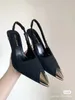 Kobiety Casual Sandały Klasyczne Wysokie Obcasy 7 CM 9 CM Fetysz Letnie Letnie Panie Zamszowe Skórzane Buty Kobieta Sandal Pompy Kobiet Sexy Stiletto