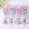 Girls Kids Hair Brush Comb Baby Grooming Set Soft Air Cushion Massage Combs Cartoon Pattern Glitter Hairbrush