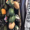 Outdoor Bags Tactical Hang Bag Landmine Design Camouflage Key Coin Earphone Tillbehör Molle för Bälte Camping Vandring Travel Ryggsäck