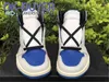 جزء X Jumpman 1 1S أحذية كرة السلة 2021 الإصدار Univisity Blue White I Mens Womens Luxurys مصممي أحذية رياضية ممتلئة