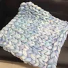 1 PZ Multi Colori 100g 8 cm Poliestere Filo di Lana FAI DA TE Tessitura A Mano Coperta Lavoro A Maglia Crochet Sciarpa Cappello Materiali Rifornimenti del Mestiere Y211129