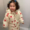 Mini Brand Abbigliamento invernale per bambini Ragazzi Piumini Felpa con cappuccio Warm Baby Girls Cappotti di pelliccia Capispalla in cotone Top Bubble Coat 211203