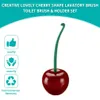 Toilet brush En Houder Nice Cherry shape Toilet brush Brush for bathroom Toilet long handle Toilet301O