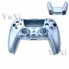 أدوات التحكم في اللعبة joysticks yuxi استبدال DIY غطاء القشرة الأمامية الخلفية الأمامية مع أزرار مجموعة كاملة الزخرفة ل PS5 dualsense 5 c