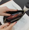 women's mobile phone handbag soft leather key Bag Lingge short Wallet2896