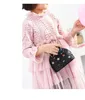 Bolso de niña pequeña, bolsos de mano de PU de un hombro con asa, 4 colores, estampado informal, moda, bonito bolso de viaje de princesa Messenge