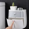 LEDFRE Wall-mounted toilet paper holder dispenser creative waterproof tissue bathroom double LF82003P 210709