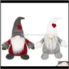 Dekoracje Boże Narodzenie Xmas Szwedzki Elf Tomte Santa Claus Lalki Drzewo Wiszące Dekoracje Home Decoration Supplies1 RVSFO BMXTK