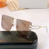 21SS latest fashion sunglasses BPS108A mens frameless K gold plating glasses. Men must have a calm atmosphere Top quality transportation with mirror box