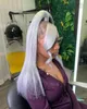 Naturalne podkreśla sól i pieprz szary kucyk fryzura okłady wokół brazylijskiego sliver szary ponytails przedłużenie ludzkie Remy proste 120g