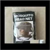 Открытые гаджеты и походы спортивны на открытом воздухе Midge Mosquito Hat Hat Bug Bug Mesh Head Net Face Protect