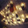 Foto-Clip-Lampe, LED-Lichterkette, 2 m, 3 m, 4 m, batteriebetrieben, für Weihnachten, Urlaub, Party, Hochzeit, Dekoration, Lichterkette