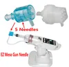 9 Needles Tip Negative Mesotherapy Gun Pressure Cartridge For EZ Vacuum Skin Care Beauty Tool Anti Wrinkle Acne