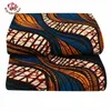 Анкара Африканский полиэстер воск печатает ткань африканский анкара ткань для шитья 6 ярдов / лота африканская ткань для партии платье FP6233 210702