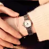 Gold Silver Stainless Sçoeless Moda Women Womens Diamond Luxury Ladies Wristwatches Small Charm Feminino Quartz Watch Presentes Clock3526996