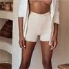 Seksowne Gorące Pomarańczowe Bandaż Spodnie Kobiety Nude Ciasne Mody Krótkie Spodnie Klub Elastyczne Schowko Wysokiej Jakości Czarny Bodycon Maxi XL Pants Q0801