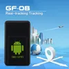 CAR GPS-tillbehör Portable Mini GSM/GPRS Tracker GF-08 Video Talking Locator med 3,7V 400mAh Li-ion Battery Long Standby Time GSM