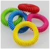 Bracelet anti-moustiques Bracelet antiparasitaire Bobine élastique Spirale Main Bracelet Téléphone Anneau Chaîne Anti-moustique Bracelets SN2702