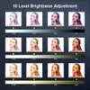 10 polegadas de fotografia inteligente fotografia círculo iluminação Dimmable LED Selfie Makeup Anel Light para Tiktok Video Studio Com 160cm Tripé Suporte e Titular do Celular