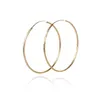 Stud Fashion Big-large Round Earrings Personality Tie Wild Exaggerated For Women Jewelry Glamour Wholesale