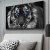 African Large Lion Leopard Animals Face Canvas målningar Väggkonst affischer och skriver ut djur Lions konstbilder för vardagsrum5397866