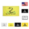 Banner vlaggen 8 ontwerpen 3x5 ft 90 * 150 cm US American Tea Party DONT TREAK OP ME Snake Vlaggen Join of Die Flag Feestartikelen T2I52245
