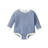 Pagliaccetti CitgeeAutumn Infant Baby Girls Boys Body manica lunga girocollo maglia tuta autunno primavera vestiti