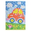 12 pezzi all'ingrosso bambini squisiti EVA fatti a mano cristallo diamante e adesivo di carta pasta pittura mosaico 3D puzzle giocattoli per bambini