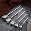 Spoons Lidafish 304 Stainless Steel Flatware Set Dessert Fork Spoon Home Kitchen Dinner Forks And Luxury Cutlery