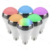 LED Bulbs RGB Wireless 4.0 Bluetooth Audio Speaker Music Player Dimming Party Light With APP Remote Control DHL