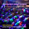 Mini LED Portable coloré atmosphère de voiture Usb lumière de fête scène Dj Disco boule lampe intérieur fête lumières décoration D36