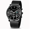 Vendedor caliente CRRJU 2266 Reloj de cuarzo para hombre Venta caliente Relojes de personalidad casual Moda Popular Estudiante Relojes de pulsera de lujo con correa de acero inoxidable