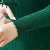 Trending Sweater Women Fashion Autumn Winter Long Sleeve Turtleneck Knitwear Sweater Top Femme Korean Casual Pullover Top 211103