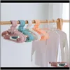 & Racks 20Pcs/Lot Portable Hanger Children Toddler Baby Clothes Coat Plastic Hangers Hook Household Kids Clothing Organizer Yshjf Mhelq