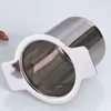 NEWEdelstahl Mesh Tee-Ei Werkzeuge Haushalt wiederverwendbare Kaffeesiebe Metall Gewürze lose Filter Sieb Kräutergewürzfilter RRA964