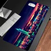 Anime Cute City Gaming Mouse Pad HD Print Computer Gamer Lock Edge Mousepad XXL Keyboard PC Desk Pad Non-slip Rubber mouse pad