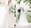 скромные свадебные платья луки