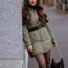 PUWD Casual Woman Loose Thin Fleece Shirt Jacket Spring Fashion Ladies Warm Button Outwear Female Chic Oversized Coat