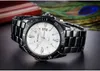 Curren Men's Watches Top Marca de Luxo Moda Negócios Quartzo Pulso de Pulso Full Steel Banda Data impermeável Relogio Masculino Q0524