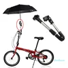 Araba Kamyon Rafları Paslanmaz Çelik Şemsiye Ayarlanabilir Tekerlekli Sandalye Bisiklet Bağlayıcı Gezginci Yağmur Dişli Takım Tutucu Standları