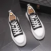 Spring Autumn White Wedding Dress Shoes Fashion Low Top Lace-up Outdoor Casual Sneakers Luxury Designer Air Cushion Comfortable Footwear Walking Loafers
