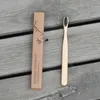 Spazzolino da denti in bambù con setole morbide con forniture da bagno per hotel da viaggio Kraft Eco Friendly