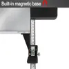 0-150mm digital höjdmätare elektronisk vernier caliper linjal träbord markering 210810