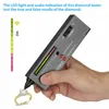 Tester di diamanti professionale portatile ad alta precisione Selettore di pietre preziose ll Kit di strumenti per gioielliere Penna di prova con indicatore di diamanti a LED2699