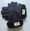 2021 Fashion Women Gloves for Winter and Autumn Cashmere Mittens Glove with Lovely Fur Ball Outdoor sport warm Winters Glovess 003