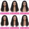 Human Lace Hair Closure Front Wigs For Black Women Remy Straight Body Deep Warer Wave With Frontal Headband Wig Glueless Pre Placked 4x4 13x4 Kinky Curly Brazilian