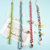 Bohemia Colorful Beaded Necklace Shell Pendant Beach Short Collar Clavicle New Fashion Jewelry for Women