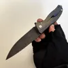 Edycja limitowana Shirogorov F95 Niestandardowe perypetie Stone Wash Tytanowy uchwyt S35VN Ostrze Składany nóż EDC Outdoor Survival Camping Tactical Fashion Tools