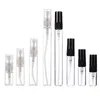 2ml 3ml 5ml 10ml Plastic & Glass Mist Spray Perfume Bottle Small Parfume Atomizer Travel Refillable Sample Vials tube