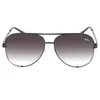 Marke marke spiegel pilot sonnenbrille für frauen mode fahrt reise brillen gradient weibliche brille mujer